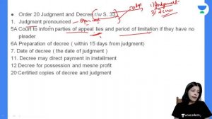 Rapid Revision of CPC, 1908, Part 7 & 8 | RAPID REVISION FOR RJS & HJS | By Apoorva Purohit