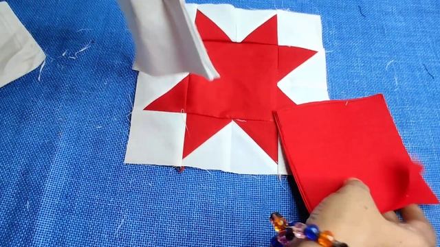 How to make a easy star Quilt design /  star in a Star quilt pattern, bister ka design