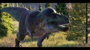 T rex VS Triceratops VS Tyrannotitan | Jurassic World Evolution 2