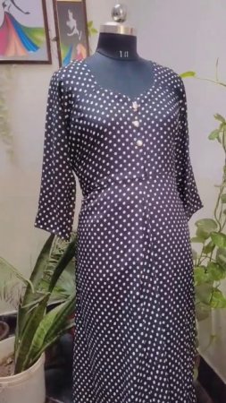 black polkadot dress #dressdesign #dress #shortsvideo #shorts #youtubeshorts #fashion #saport