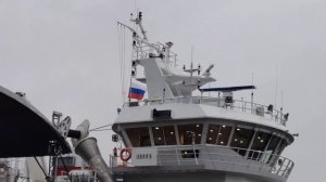 Сдача второго рыболовного сейнера Командор