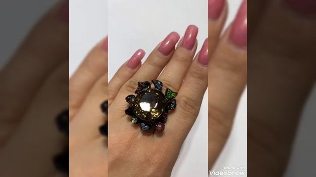 Авторские Новинки Кольца с драгоценными камнями. смотреть онлайн