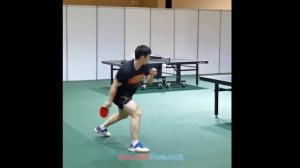 (#3) Lin Yun-Ju, Wang Chuqin training at WTTC Durban 2023