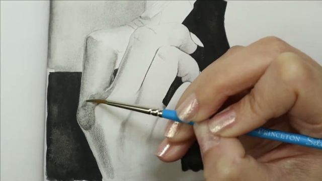 TRYING WATER SOLUBLE GRAPHITE PENCILS: Faber-Castell Graphite Aquarelle (not sponsored review) смотреть онлайн