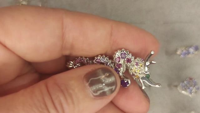 РАСПАКОВКА ПОСЫЛКИ, серебро, украшения с натуральными камнями ПРОДАЖА 26.03.24