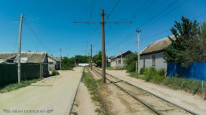 Путешествие на трамвае по Волгограду-маршрут №13