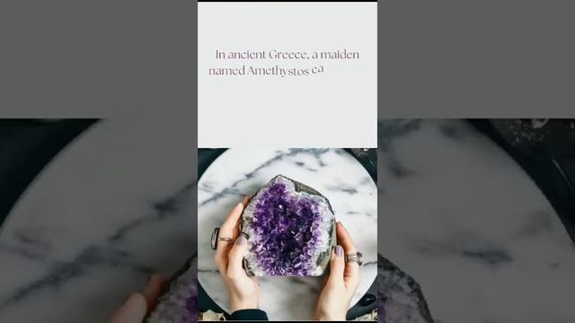 Amethyst "purple enchantment "