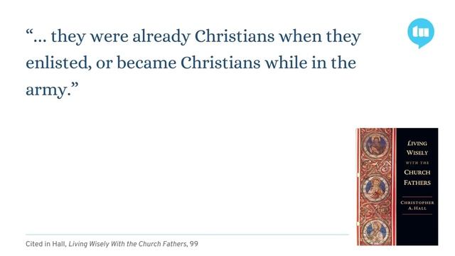 Was Pacifism the Early Church's View? смотреть онлайн