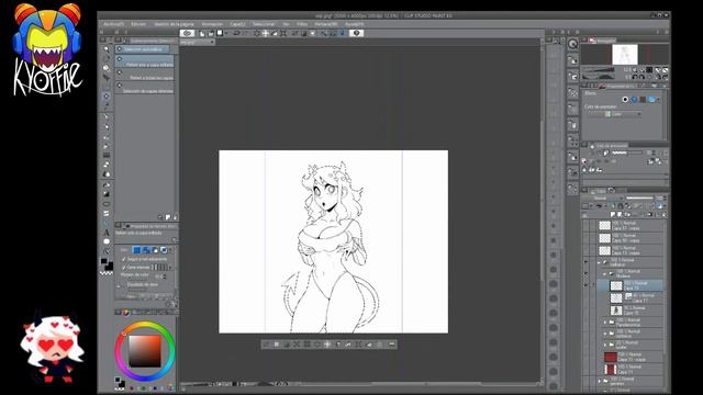 Modeus de Helltaker [SpeedPaint] смотреть онлайн