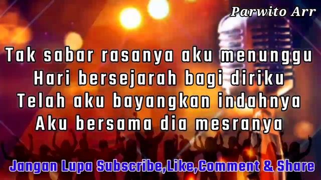 TAK SABAR Rita Sugiarto - KARAOKE смотреть онлайн