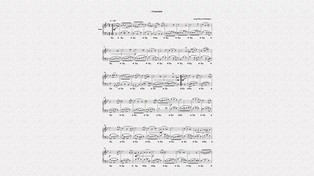 Courante barroca! - Sergio Herrera Mandujano