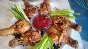 Шикарные и хрустящие куриные голени, самый легкий способ приготовить.