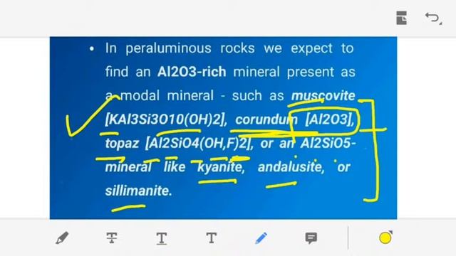 Alumina (Al2O3) Saturation. Igneous Rocks Classification 🔥🔥 GTOTD.