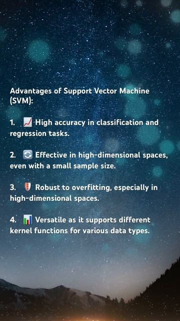 6. Advantages and Disadvantages of Support Vector Machine (SVM) #mlshorts #aiinsights