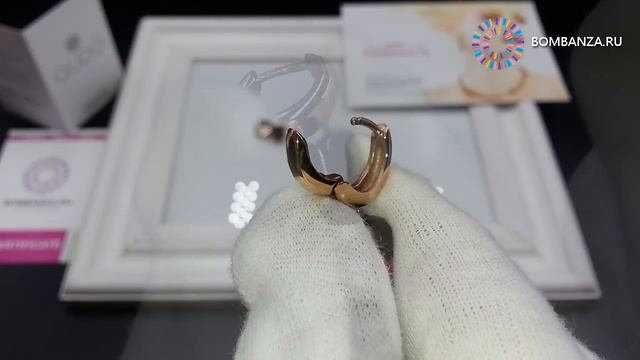 👍👍👍👉 Серьги Qudo, Firenze, 300179 R/RG. Элитная бижутерия из Германии