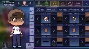 я делаю Джевина и Тюннера в игре гача клуб