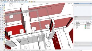 SketchUp 2023 проект электрики для подсчета материалов часть 2