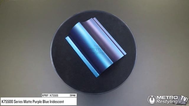 KPMF MATTE PURPLE BLUE K75566 Vinyl Wrap Car Wrapping Film смотреть онлайн