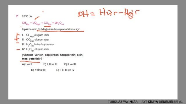 2021 - AYT KİMYA DENEMELERİ #1 | Turkuaz Yayınları смотреть онлайн