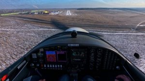 Полеты зимой по кругам