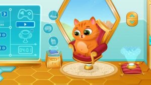 Суровый КОТИК БУБУ 2 №8. У Бубу перелом. Бубу заболе. Мультик ИГРА про котят на Хвостик ТВ jpg