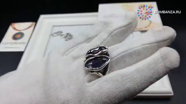 👍 👉 Кольцо Ciclon Bipolar, фиолетовое, CN-182502 5255. Стильная бижутерия из Испании