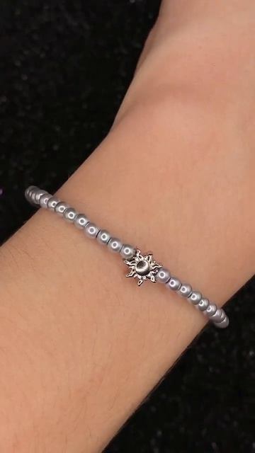 Браслет с жемчугом Майорка, идея для подарка девушке, маме, сестре, любимой смотреть онлайн