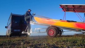 Прицеп для перевезення  катамарана