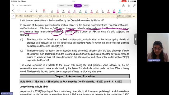 Statutory Update CA Final - May 2024 - Income Tax - By CA. Prajakta Mondhe - Amethyst смотреть онлайн