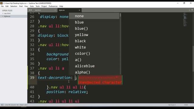 Drop Down Menu with Submenus with awesome icon using CSS and HTML In Hindi #NAVBAR part 2 смотреть онлайн