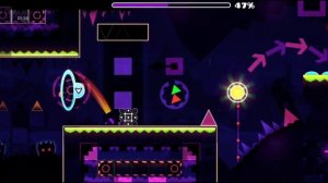 SLAM мой любимый пройденный уровень в geometry dash