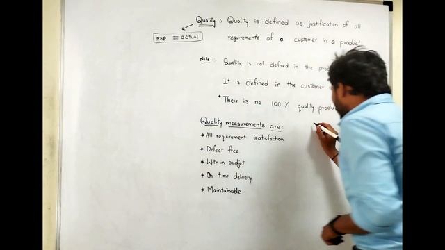 Software Testing in Telugu Part-7 | What is Quality | Quality management | Software Testing | Telug