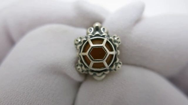 Серебряные серьги с сердоликом 2724-сердолик