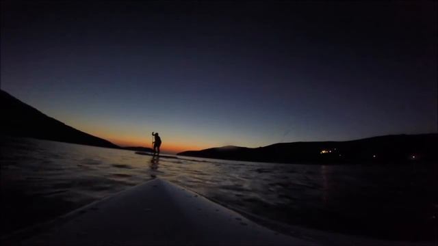 Greek Island Kythnos Night SUP Teasing! смотреть онлайн