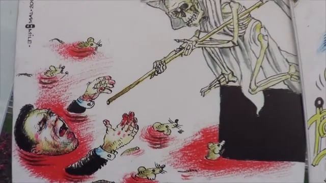 Малюнки на Майдані Незалежності, Київ, 14.10.2014 смотреть онлайн