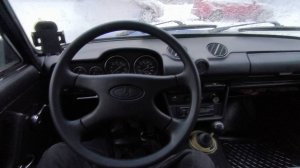 Поставил руль от новой нивы в ваз 2106