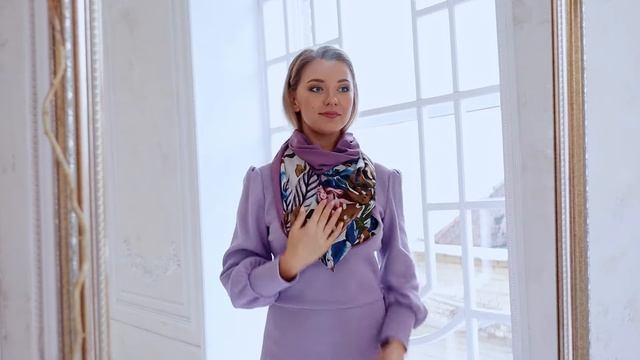 Варианты завязывания платка