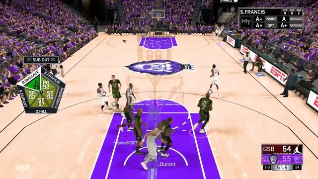 Thriller Game Nba 2k17 Myteam ONLINE! Amethyst Shaq is an ANIMAL in the PAINT! Intense Finish смотреть онлайн