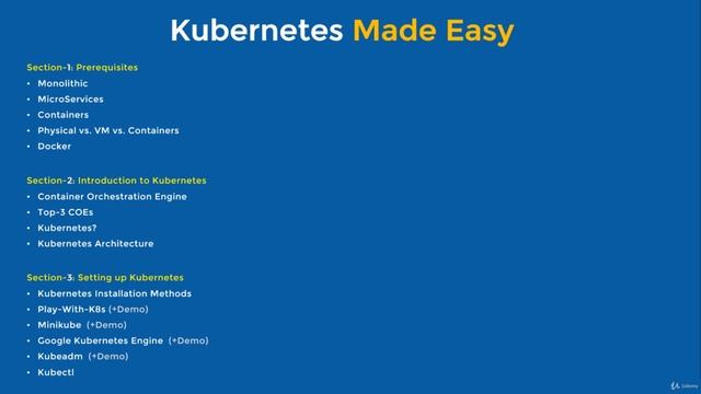 1  Introduction #kubernetes #udemy