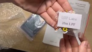 QCX mini cw трансивер розпаковка кіт набору