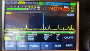 приёмник Малахит (malahiteam) dsp2 и ft8 в новой прошивке .40