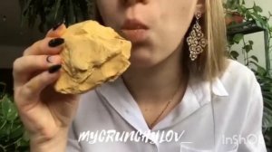 Sunny Clay1️⃣/ Solnechnaya. Глина Солнечная. Yellow clay. #clayasmr @mycrunchylove