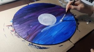 Лёгкая техника рисования Акрилом.
