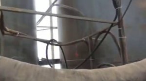 Установка поворотной видеокамеры на стройплощадке компании "Фенсма". Комп-ия Азбука Видеонаблюдения