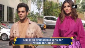 Rajkummar Rao, Mouni Roy on ‘Made In China’ promotional spree