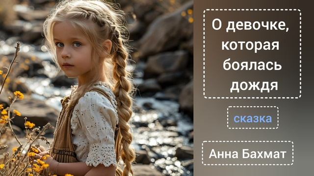 О девочке, которая боялась дождя. Анна Бахмат