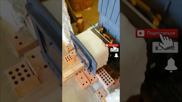 Монтаж Банной Печки #монтажбанныхпечей #печьдлябани #баннаяпечь #чугунныепечи #монтажпечей