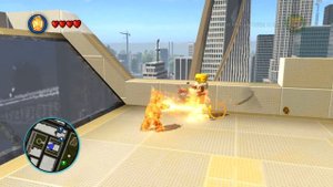 LEGO MARVEL Super Heroes - Human Torch Kills Sabretooth (1080p)