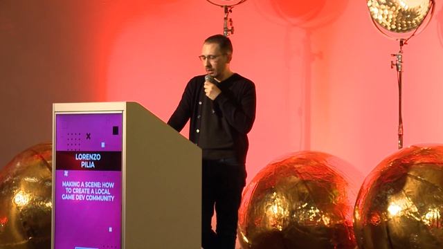 GameOn 2018 WeAllPlay Conference - Lorenzo Pilia "How to Create a Local Game Dev Community"