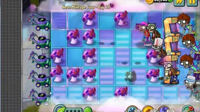 Zombies 2 Plants vs. Zombies 2 - Neon Mixtape Tour day 22